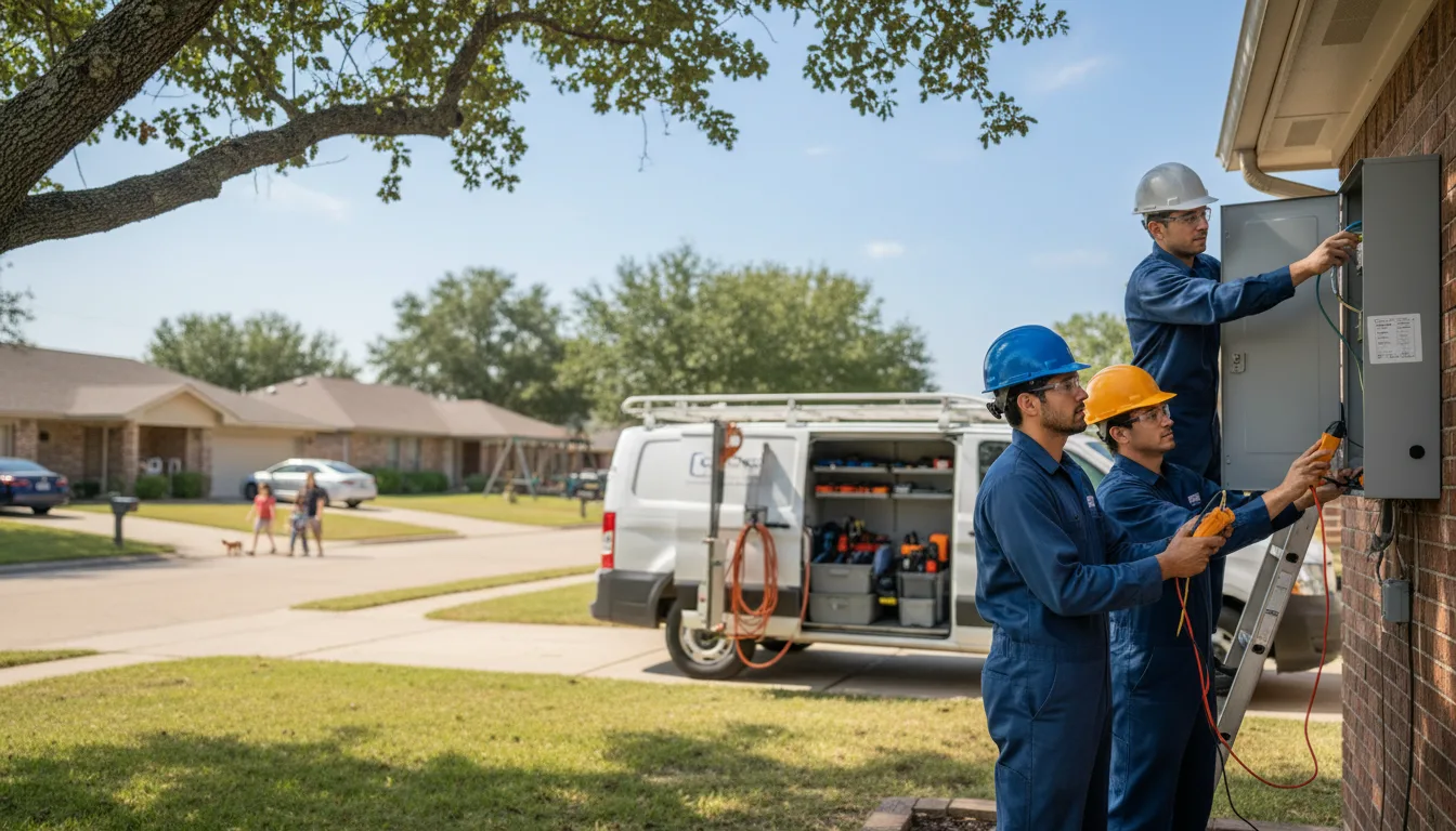 Certified electrician providing emergency electrical services in Slingerlands, NY